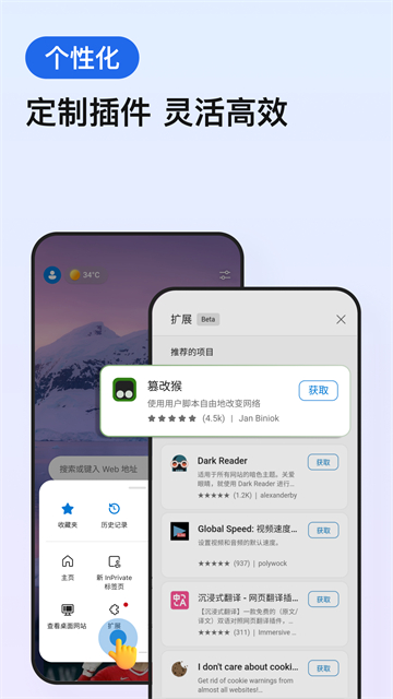 Edge浏览器插件版