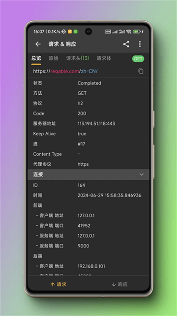 黄鸟抓包